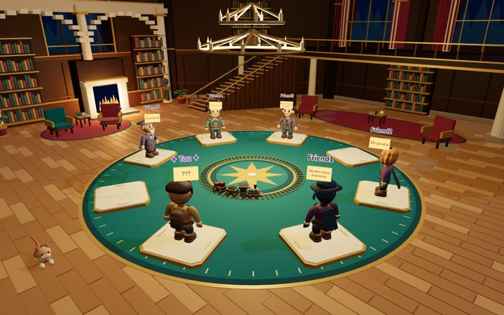 Players in the PostitGuess manor map